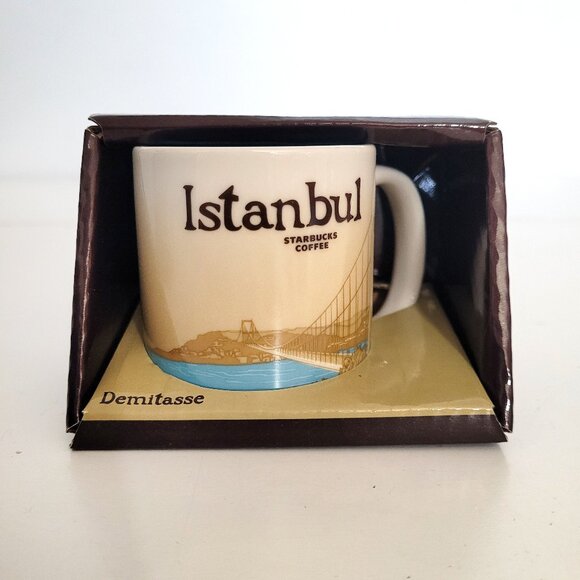 Starbucks Istanbul Global Icon Collector Series Demitasse 3 oz Espresso Cup -NEW - Picture 1 of 2